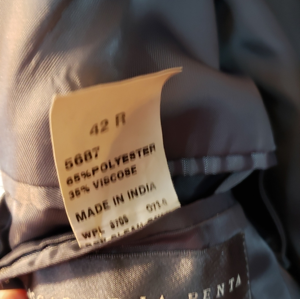 Oscar De La Renta men's jacket size 42 R - Picture 8 of 9